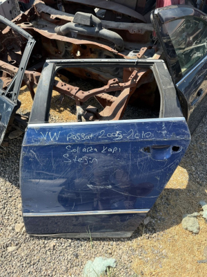 VW PASSAT SOL ARKA KAPI STEJİN ÇIKMA ORJİNAL