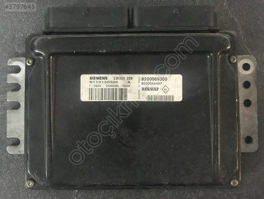 Renault Kangoo 1.6 Motor Beyni / 8200069300, 8200044437