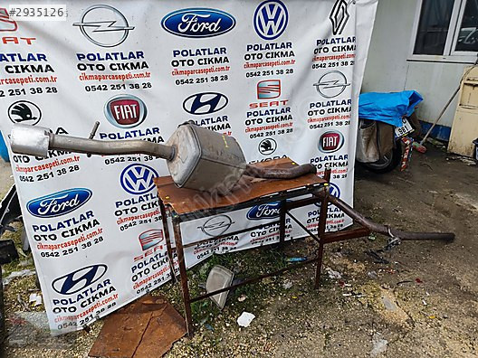 Renault Megane 4 egzoz susturucu Orjinal DCI