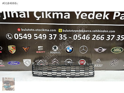 skoda superb 2015-2019 ön tampon orta ızgara krom çıtası