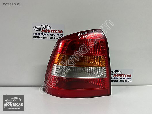 OPEL ASTRA G HB SOL STOP HATASIZ ORJİNAL ÇIKMA MONTECAR