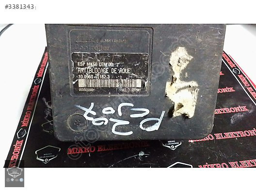 10.0960-1182.3 Peugeot 207 ABS BEYNİ
