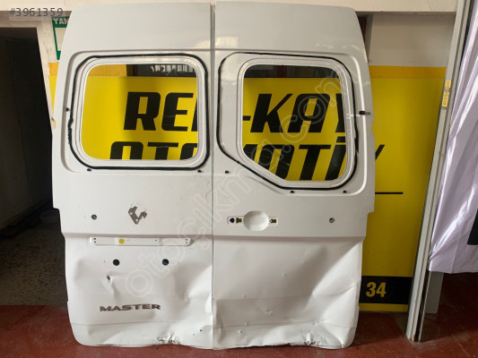 RENAULT MASTER SAĞ SOL ARKA BAGAJ KAPISI ORJ ÇIKMA RENKAY