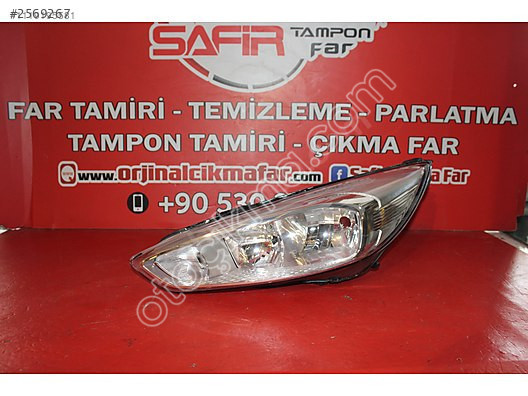 FORD FOCUS 3.5 YAN SANAYİ 2014-2019 BEYAZ ZEMİN SOL ÖN FAR