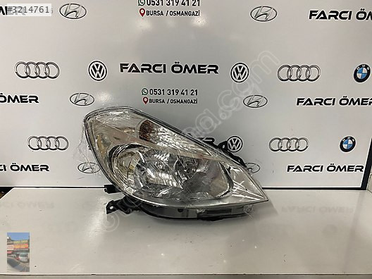 CLİO 3 ÖN SAĞ FAR SIFIR