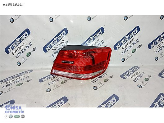 BMW 3 SERİSİ E93 CABRİO KASA SAĞ DIŞ STOP SIFIR ULO 63217162301