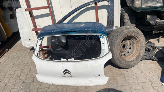 Citroen C3 arka bagaj kapağı orijinal