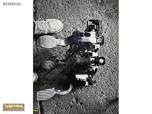Fiat linea pedal takımı gaz fren debriyaj seti