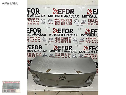 TOYOTA AVENSİS BAGAJ KAPAĞI ÇIKMA ORJİNAL YEDEK PARÇA 09-12