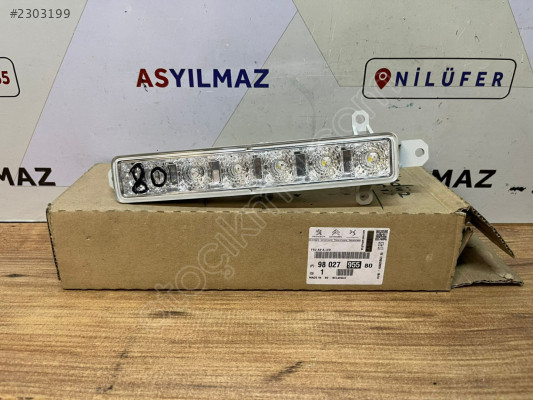 PEUGEOT 301 SAĞ VE SOL UYUMLU GÜNDÜZ FAR ORJİNAL SIFIR