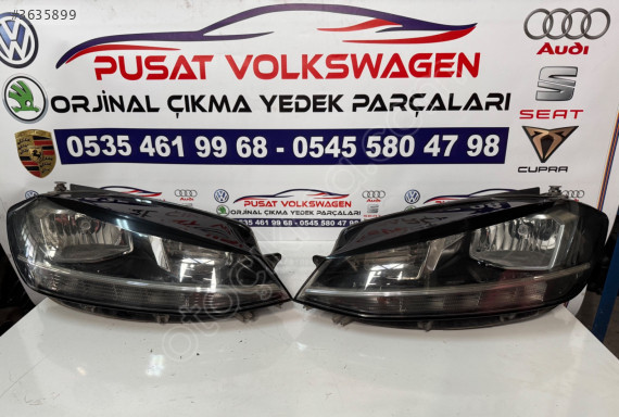 VOLKSWAGEN GOLF 7.5 ÇIKMA ORJİNAL SAG SOL FAR 5G1 941 006 D
