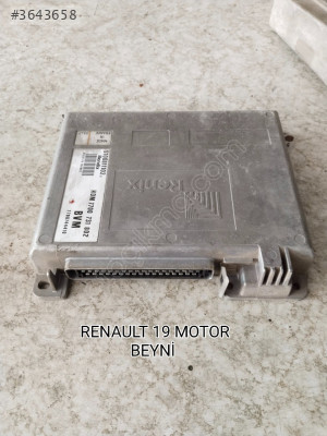 RENAULT 19 MOTOR BEYNİ S100811102 7700731802 7700744410