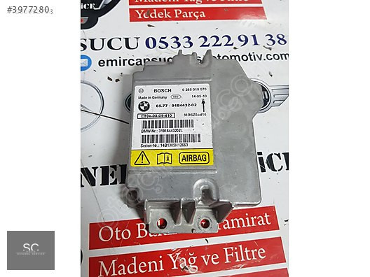 BMW 3 SERİSİ E90 AIRBAG BEYNİ 31918443202L