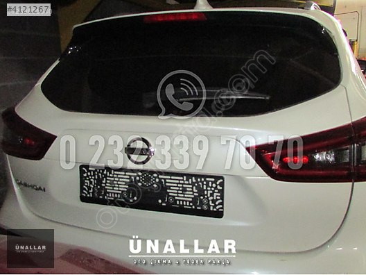 NİSSAN QASHQAİ BAGAJ KAPAĞI ve TÜM AKSAMLAR| ÜNALLAR OTO ÇIKMA |