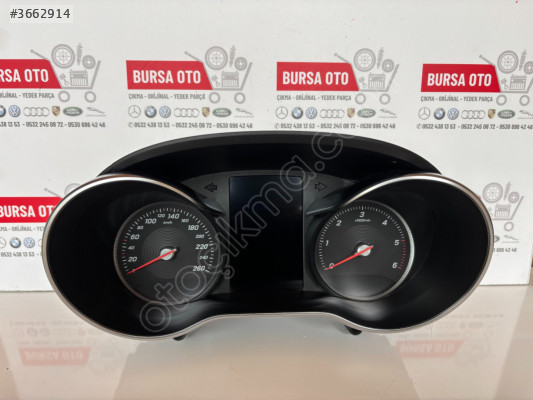 MERCEDES W205 C KASA KM SAATİ KADRAN A2059009329 SÖKME ORJINAL