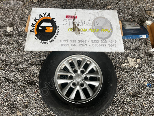 Mitsubishi L200 Orjinal Çelik Jant 16 inç Çıkma