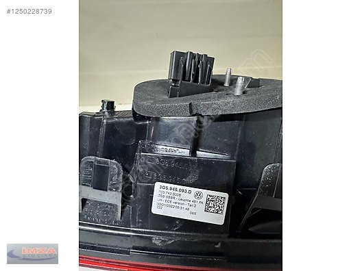 3G5945093D PASSAT B8.5 SOL İÇ STOP ORİJİNAL ÇIKMA