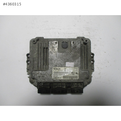 Peugeot 206 1.4 HDI Motor Beyni 0281012525 EDC16C34 9661728580
