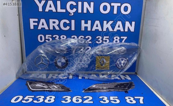 MERCEDES SPRİNTER SAĞ SOL FAR CAMI 2010 MODEL