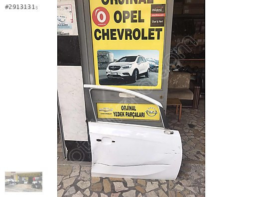 Opel corsa e beyaz renk sağ ön kapı ORJİNAL OTO OPEL