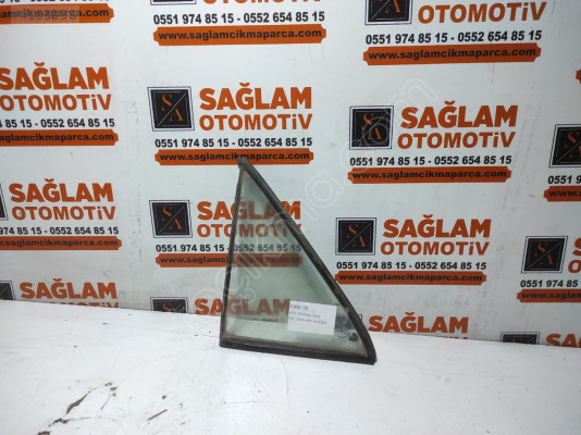 ÇIKMA FİAT TEMPRA SOL ARKA KAPI KELEBEK CAMI