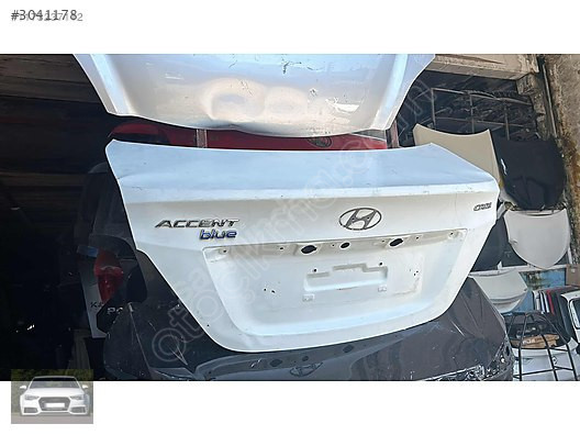 Accent blue bagaj kapağı