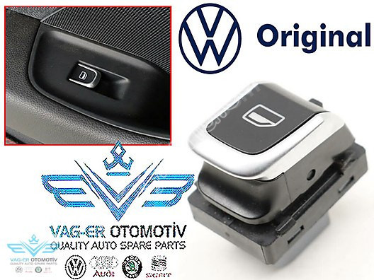 AUDİ A4 2009-2015 ÖN SAĞ CAM AÇMA KAPAMA DÜĞMESİ TUŞU 8K0959