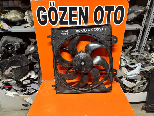 PEUGEOT 208 2008 MOKKA B CORSA F FAN KOMPLE ORİJİNAL ÇIKMA