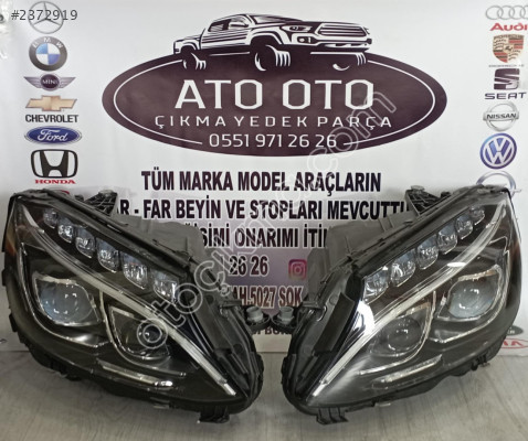 MERCEDES W205 ÇIKMA SIFIR SAĞ SOL FAR