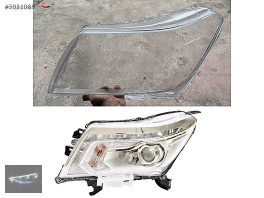 NİSSAN NAVARA SOL FAR CAMI SIFIR 2015-2023 UYUMLU