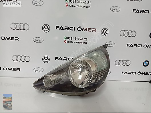 HONDA JAZZ ORJİNAL SOL FAR