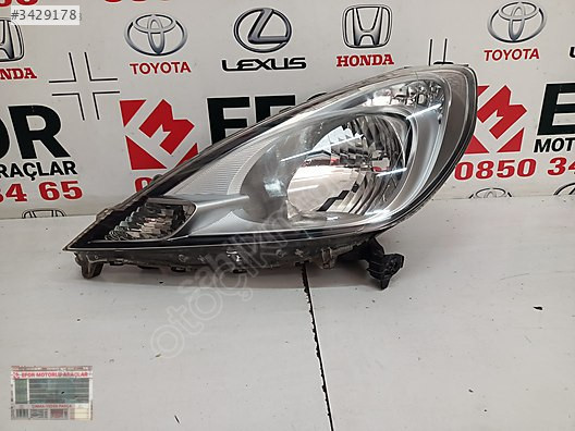 HONDA JAZZ ORJİNAL ÇIKMA SOL ÖN FAR 11-13