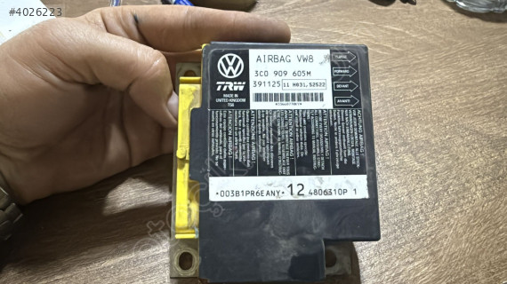 2005-10 VW PASSAT B6 AİRBAG BEYNİ 3C0909605M ORJ ÇIKMA