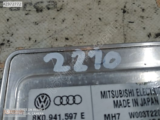 VW AUDİ SKODA SEAT XENON FAR BEYNI ORJİNAL 8K0941597E 8K0 941 59