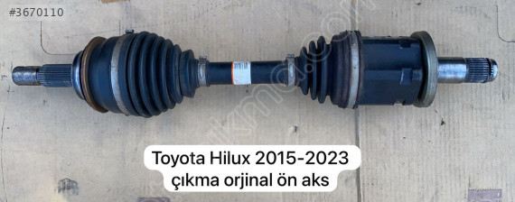TOYOTA HİLUX ÇIKMA ORJİNAL ÖN AKS