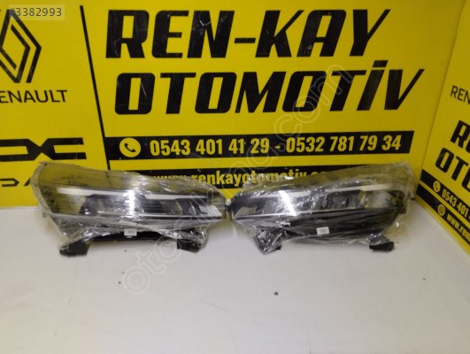 260600149R 260103507R RENAULT CLİO 5.5 ORJ SAĞ SOL FAR RENKAY OTO