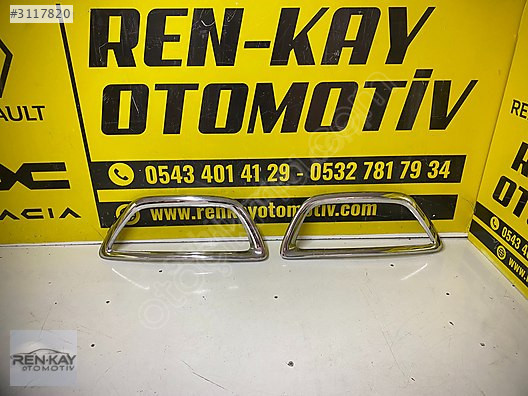 RENAULT CAPTUR SİS FAR KAPAK NİKELAJI SAĞ SOL ORJ RENKAY KOCAELİ