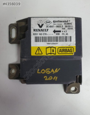 dacia logan 2011 çıkma orjinal airbag beyni (son fiyat)