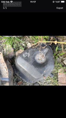 Fiat 126 bis yakıt deposu