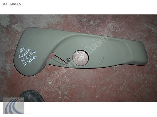 TOYOTA COROLLA 2008 ÇIKMA SOL KOLTUK PLASTİĞİ