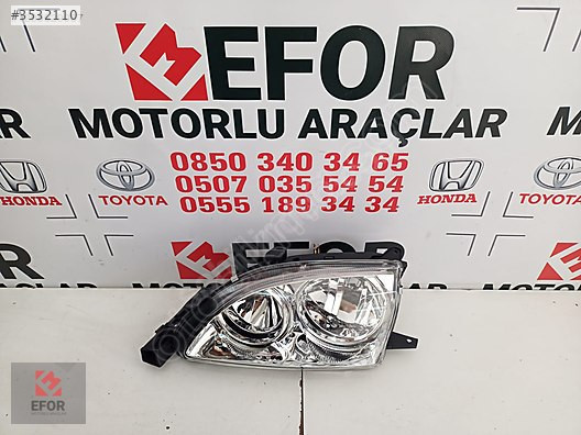 TOYOTA AVENSİS SIFIR SOL FAR 01-02 OEM NO: 81170-05080