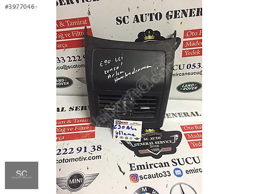 BMW 3 SERİSİ E90 ARKA KLİMA ÜFLEME