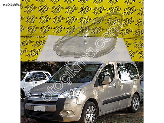 CİTROEN BERLİNGO FAR CAMI SOL / SIFIR / 2015-2018