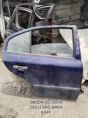 SKODA OCTAVİA A4 ORJİNAL DOLU SAĞ ARKA KAPI 1999-2004
