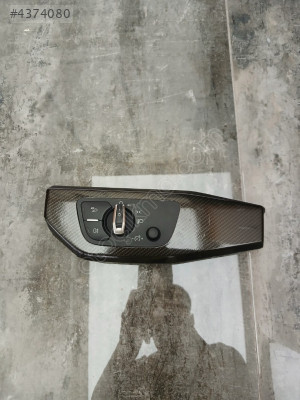 AUDİ A5 FAR ANAHTAR DÜĞME PANEL ORJİNAL (KARBON KAPLAMA)