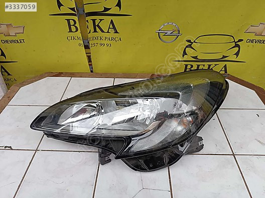 OPEL CORSA E SOL FAR LEDLİ ÇIKMA ORJİNAL YEDEK PARÇA