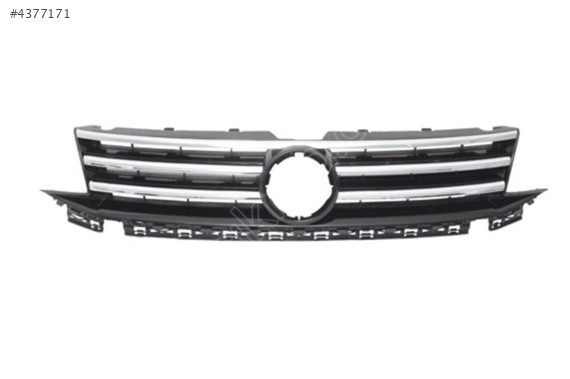 2K5853651C VW CADDY 16-20 ÖN PANJUR ÜÇ KROM ÇİZGİLİPARLAK SİYAH