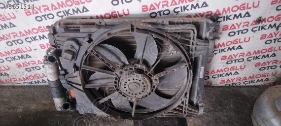 RENAULT CLİO RADYATÖR-KLİMA RADYATÖRÜ-FAN