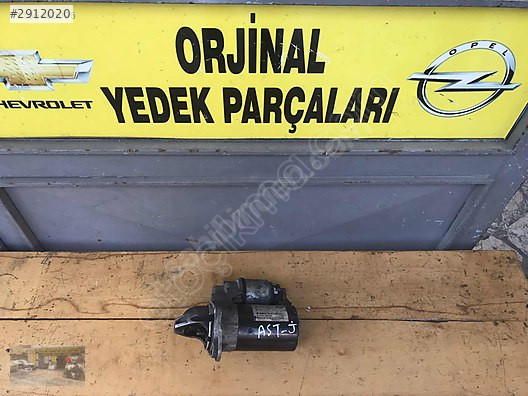 55578921 opel astra j marş motoru ORJİNAL OTO OPEL