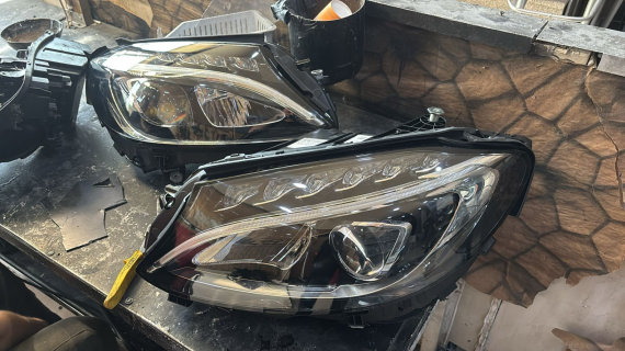 MERCEDES C SERİ W205 TEK MERCEK FULL LED SAĞ-SOL FAR 2059067403